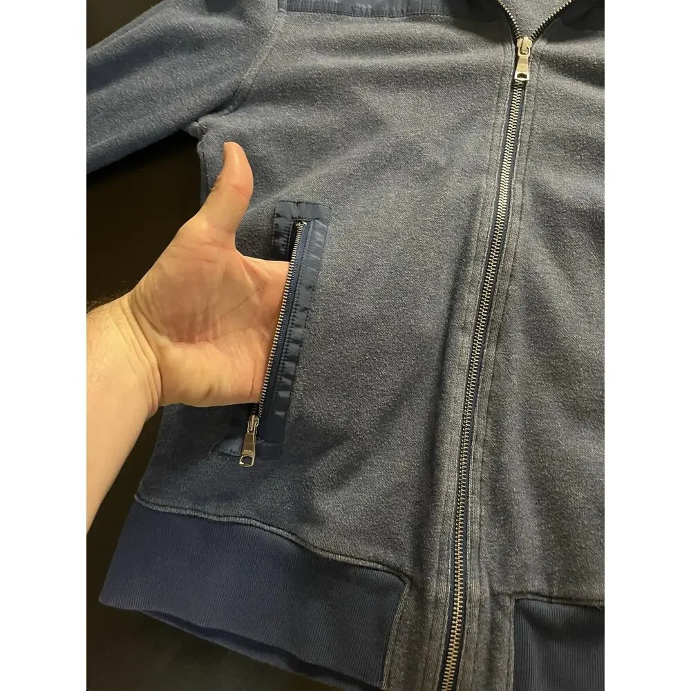 Banana Republic Blue Full Zip Track Jacket Men’s Medium